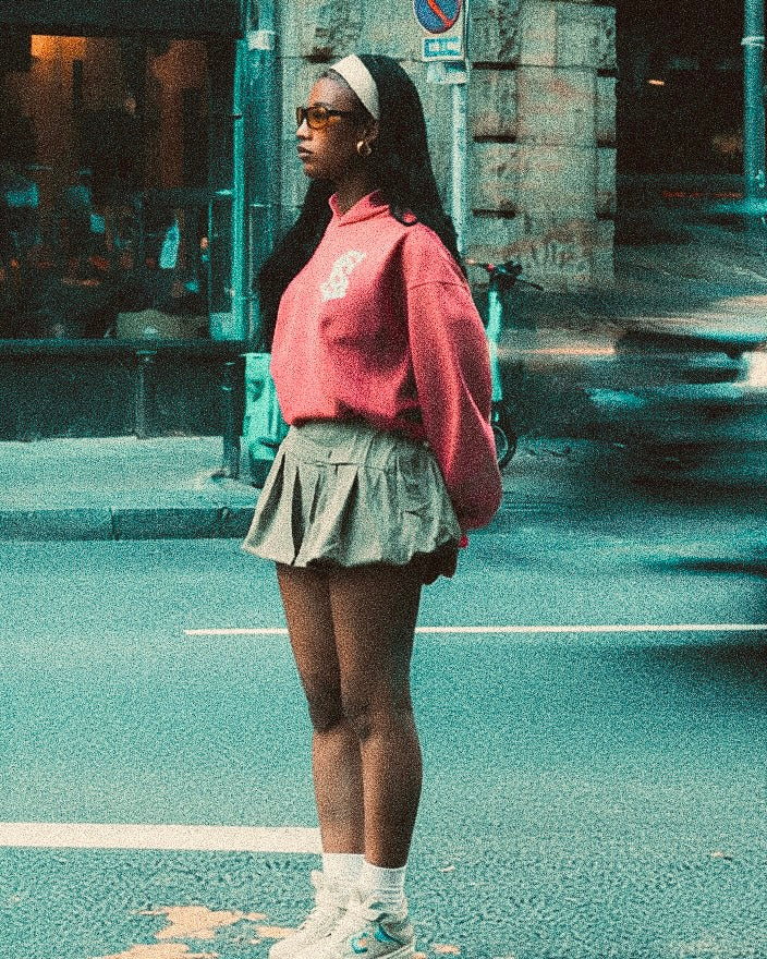 NOMBRÉ EN CUERO ROSA